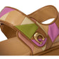 Brynn Platform Quilted Patchwork Leather Sandals