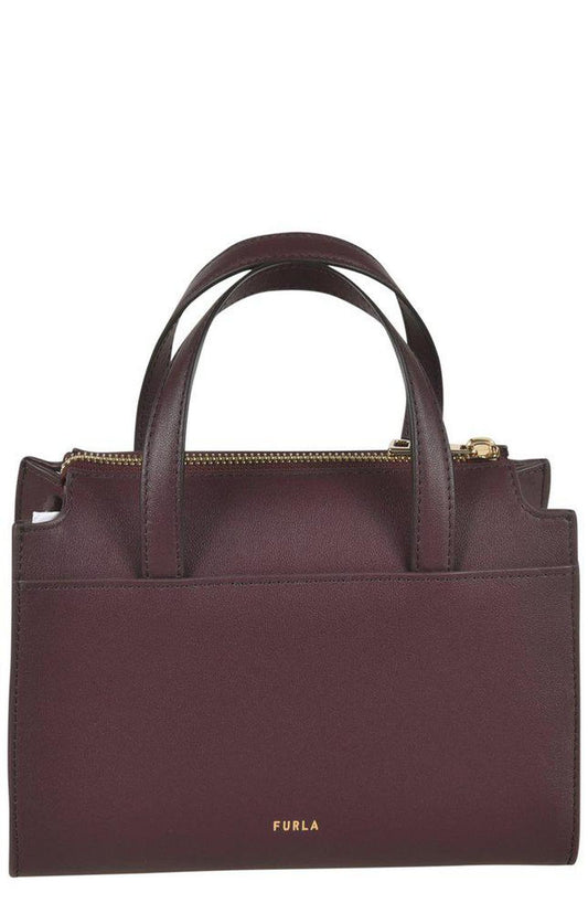 Furla Nuvola Zipped Small Top Handle Bag