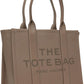 Gray 'The Leather Large' Tote