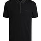 Men's Striped Collar Polo