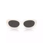 Women's Oval Sunglasses, CBY84 HC8443D