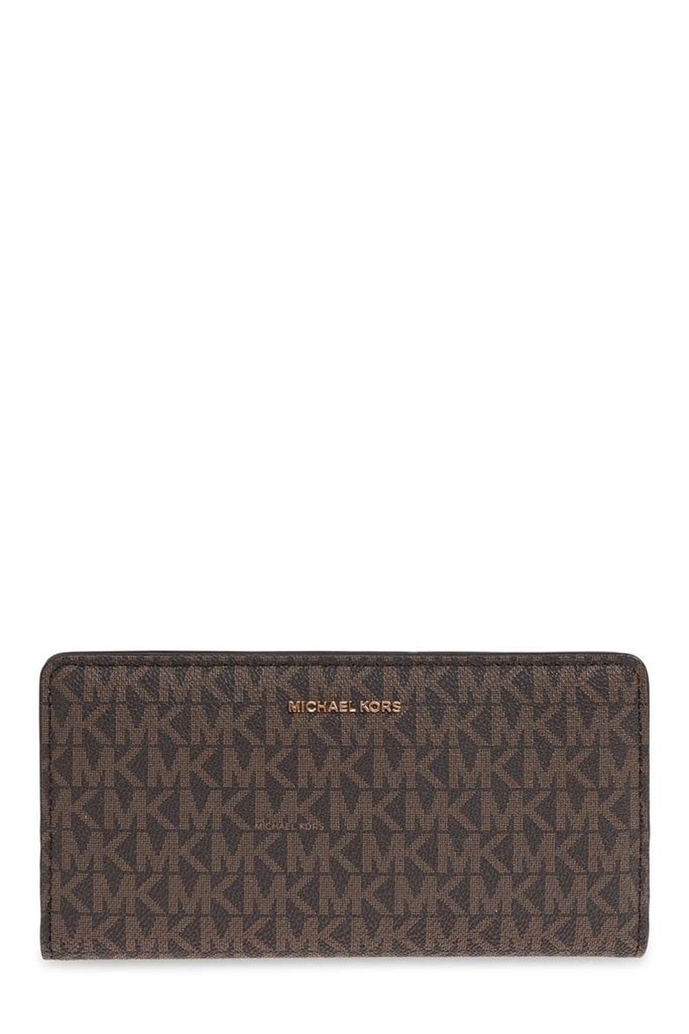 Michael Michael Kors Bryant Large Signature Logo Snap-Front Wallet