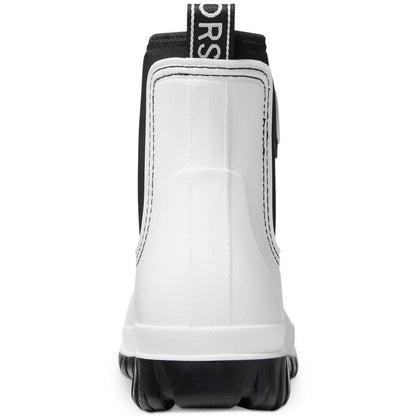 Tucker Rainbootie Womens Chunky Round Toe Rain Boots