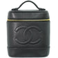 Chanel Vanity  Leather Clutch Bag (Pre-Owned)