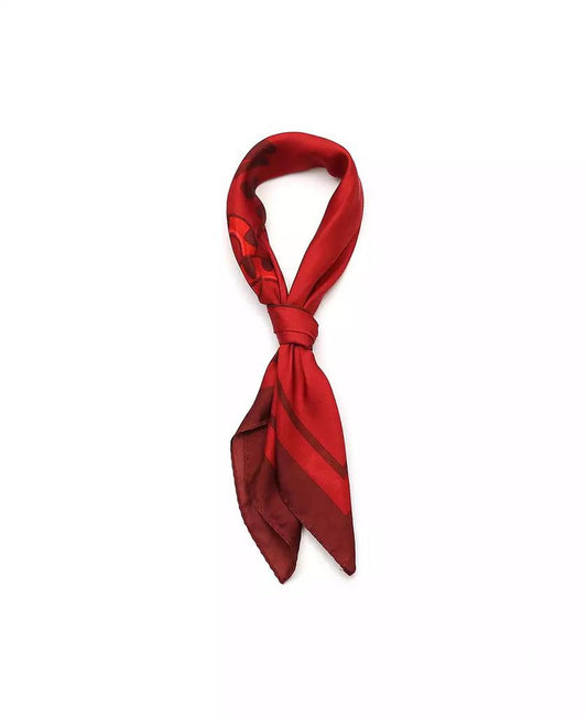 Women's Script Snake Printed Bandana Scarf