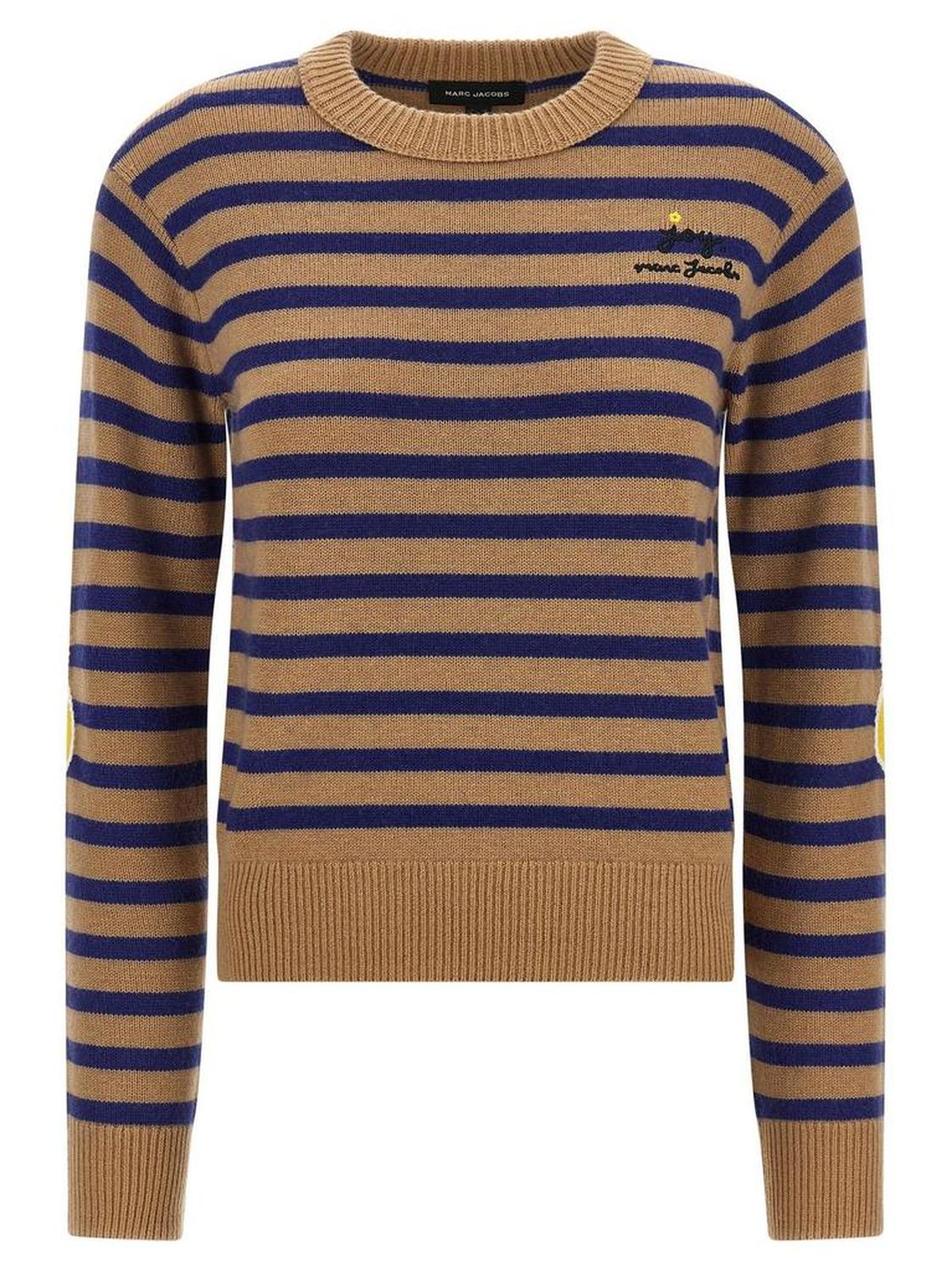 Marc Jacobs Joy Striped Crewneck Jumper