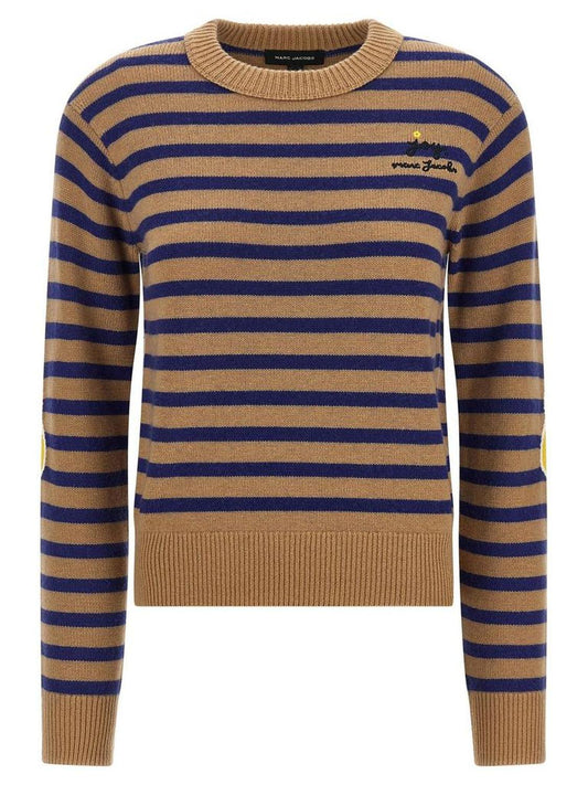 Marc Jacobs Joy Striped Crewneck Jumper