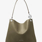 Christina Large Pebbled Leather Shoulder Bag