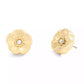 Faux Cultivated Pearl Signature Heritage Tea Rose Stud Earrings