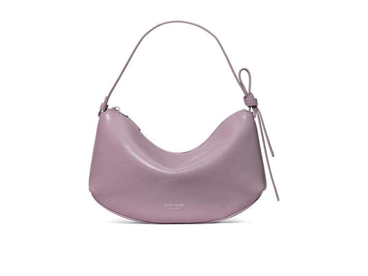 Loop Glazed Leather Shoulder Bag
