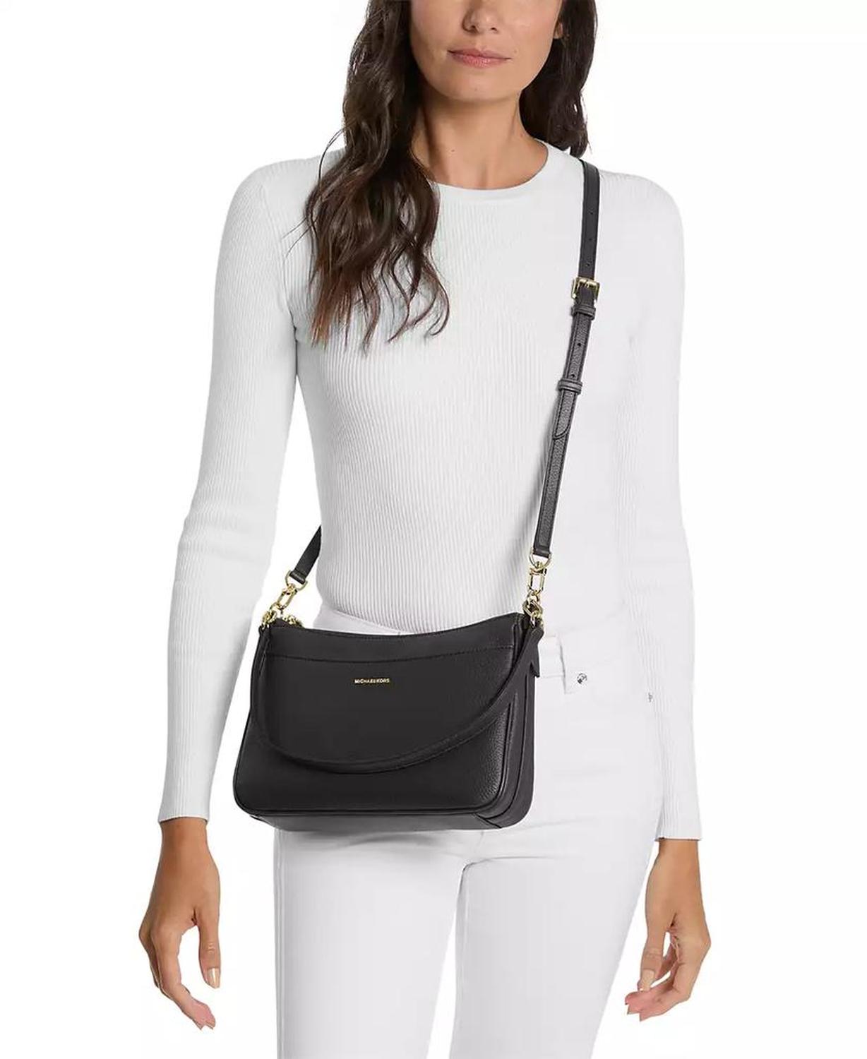 Michael Kors Small Top Zip Pouchette Crossbody Bag