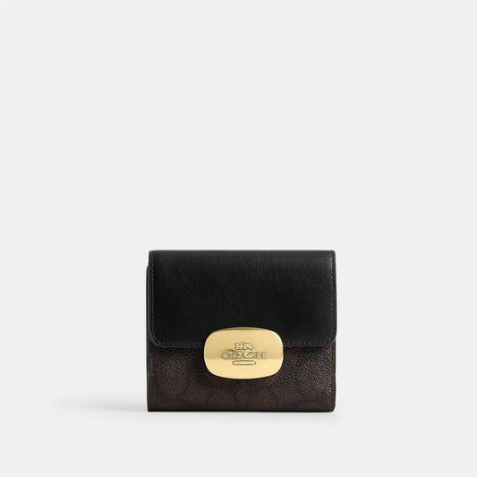 Eliza Small Wallet In Signature Canvas