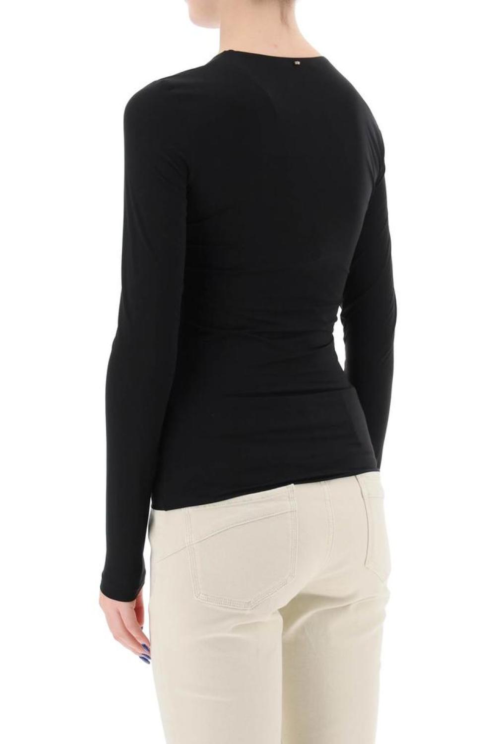 Sportmax Stretch Jersey Long-Sleeved T-Shirt