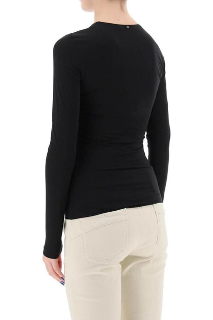 Sportmax Stretch Jersey Long-Sleeved T-Shirt