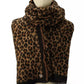 Women's Bouclé Leopard-Print Scarf