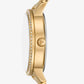 Melissa Pavé Gold-Tone Watch