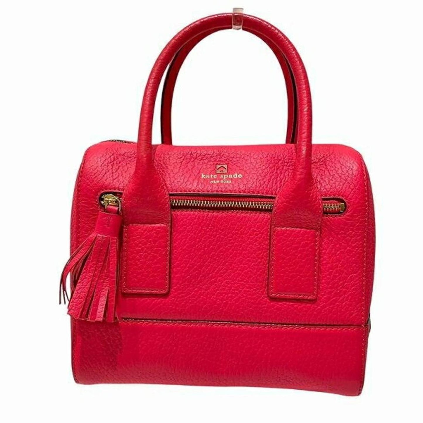 Leather Handbag Shoulder Bag (Pre-Owned)
