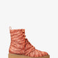 Haskell Animal Print Logo Canvas Boot