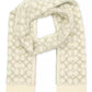 Women's Signature C Metallic Muffler Scarf