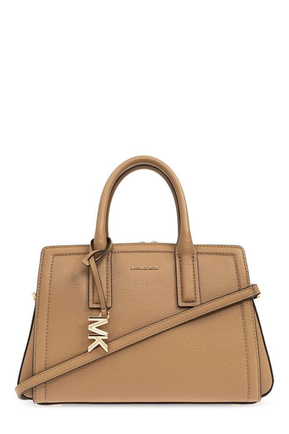 Michael Michael Kors Laila Small Pebbled Satchel Bag