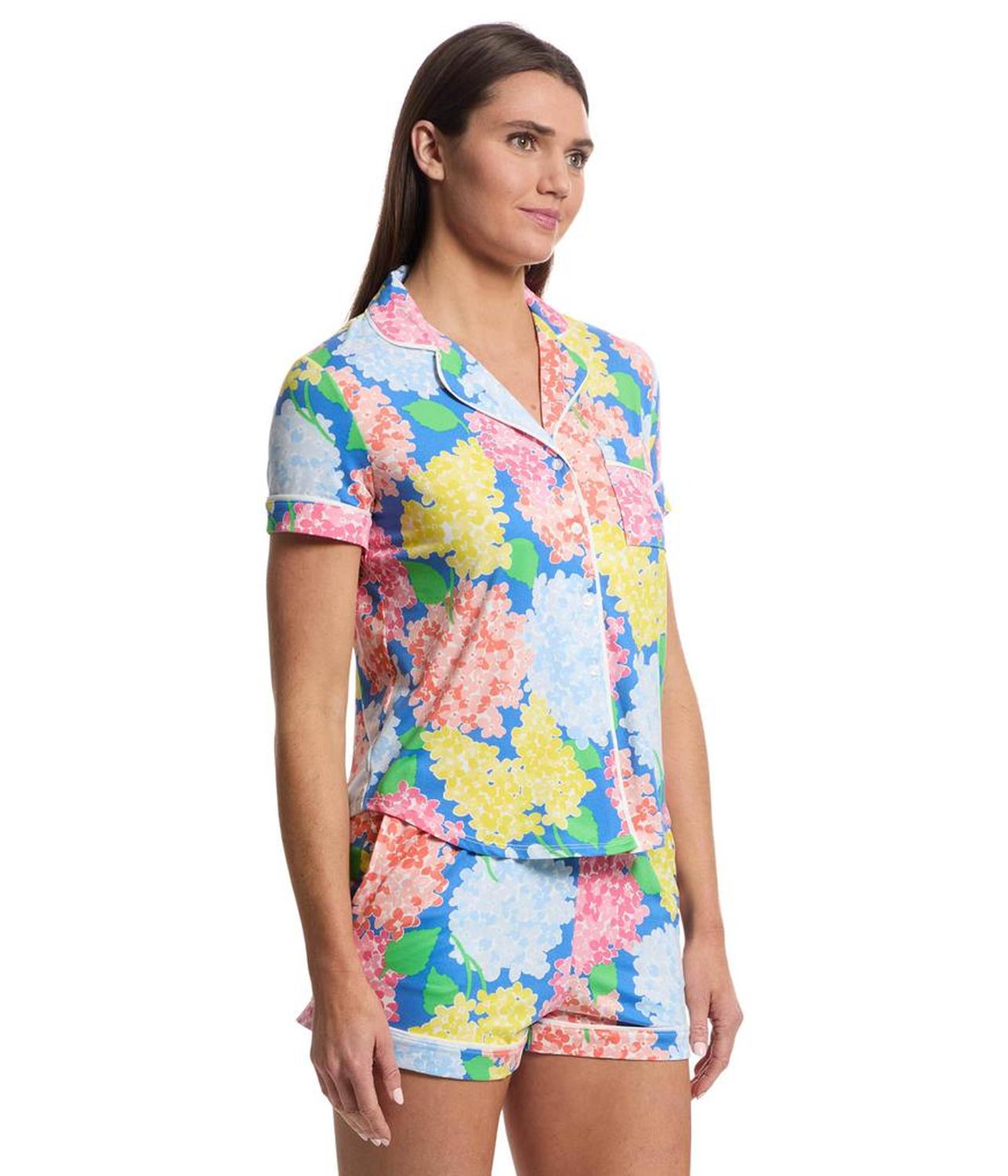 Short Sleeve Boxer PJ Set