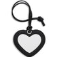 The Heart Mirror Bag Charm
