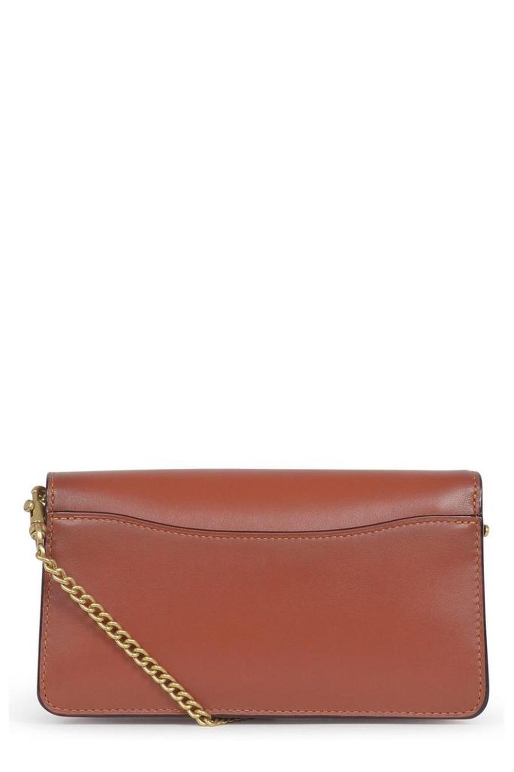 Coach Tabby Signature Chain Clutch Bag