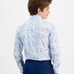 Big Boys Floral-Print Classic-Fit Dress Shirt