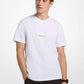 Graphic Logo Embossed Cotton T-Shirt