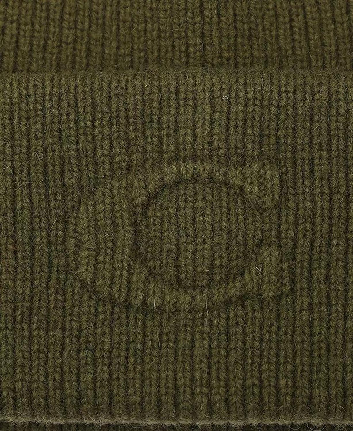 Women's Embossed C-Knit Beanie Hat