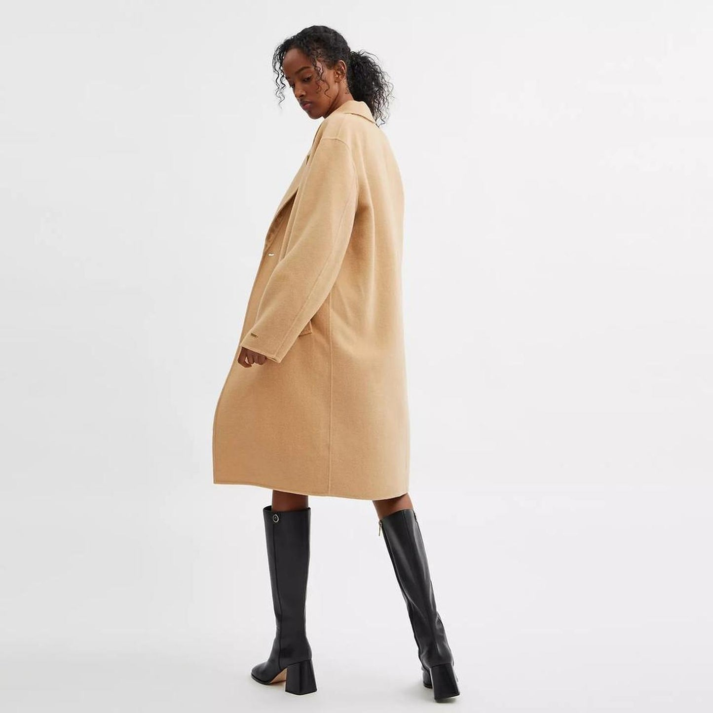 Coach Outlet Double Face Wool Coat