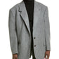 Flannel Mattie Wool-Blend Blazer
