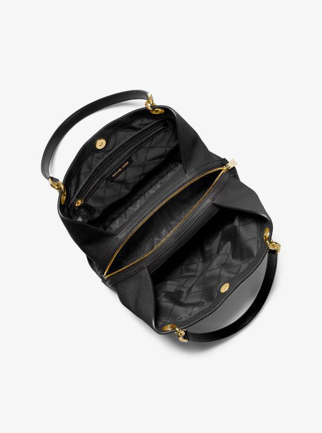 Kensington Large Pebbled Leather Tote Bag