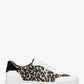 Scotty Leopard Print Calf Hair Sneaker