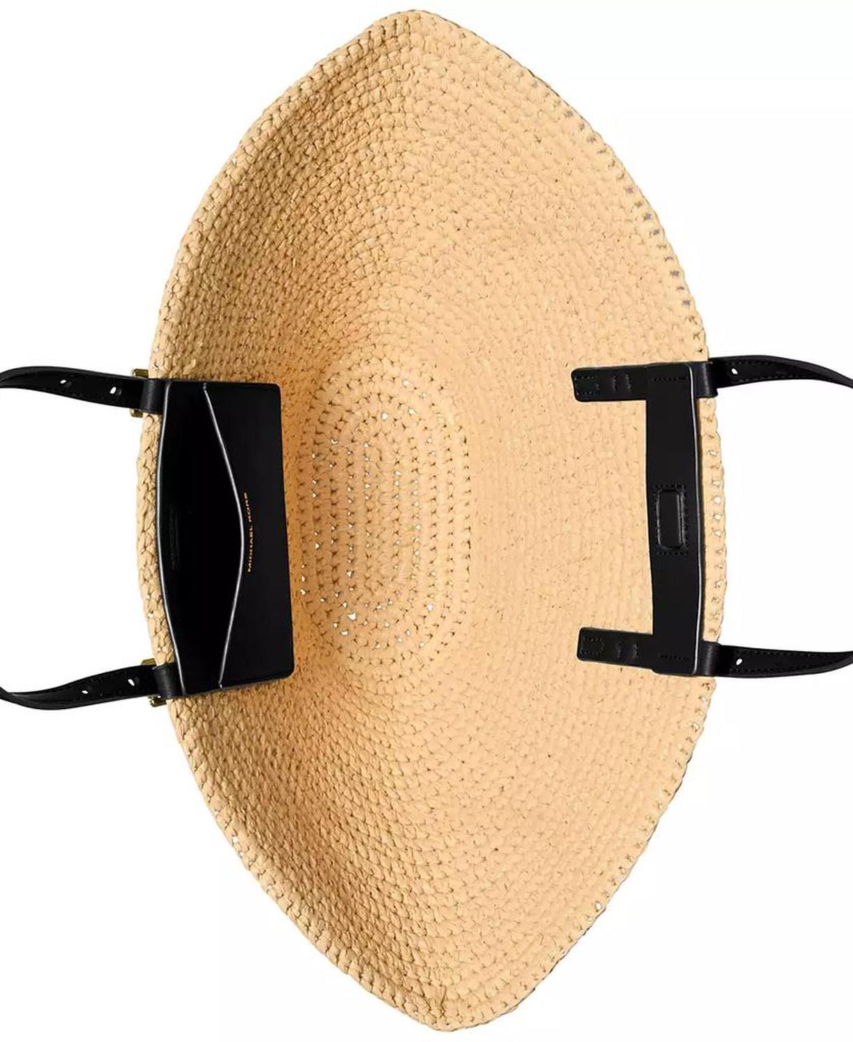 Isa Fan Large Woven Tote