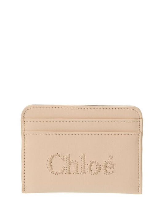 Chloé Sense Leather Card Holder