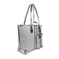 Eva Large Stripe Travel Tote Bag Plus Pouch Women's