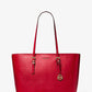 Quinn Large Metallic Signature Logo Tote Bag