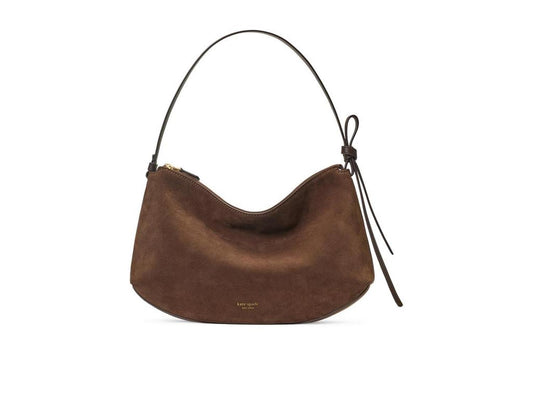 Loop Suede Large Shoulder Bag