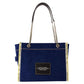 The Medium Tote -  - Cotton - Black