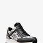 Maddy Zebra Print Signature Logo Trainer