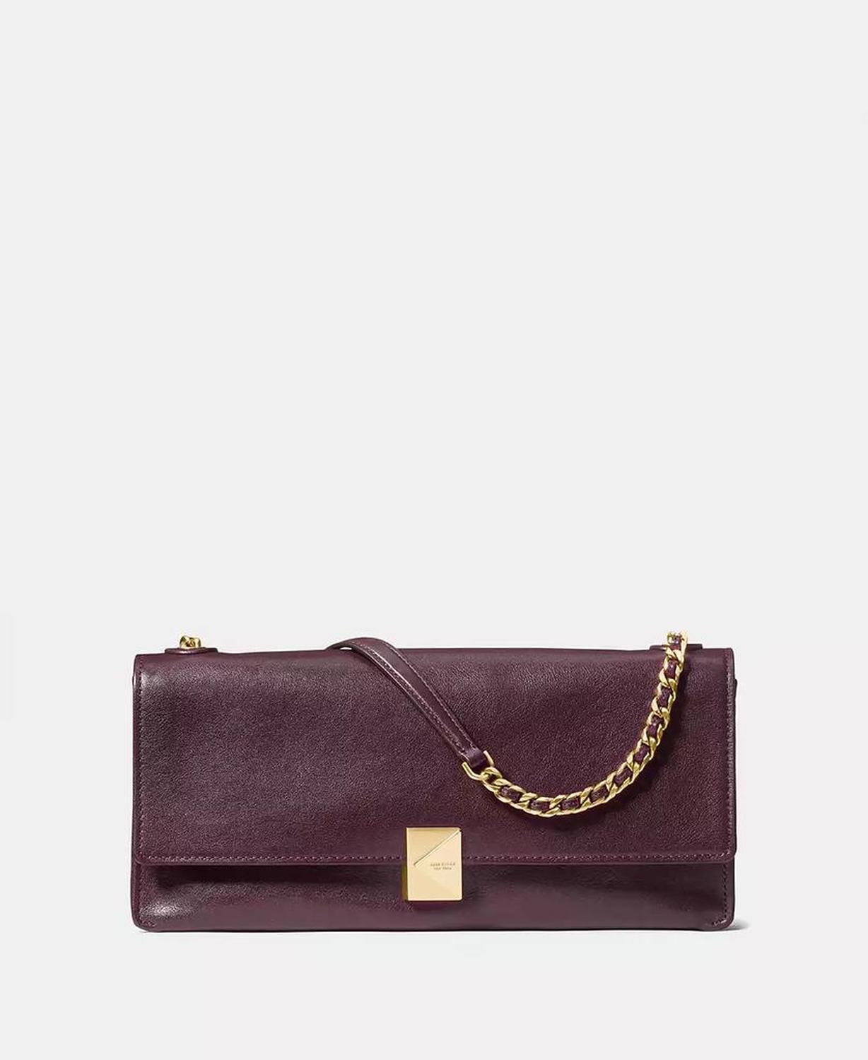 Deco Fine Grain Leather Soft Shoulder Bag