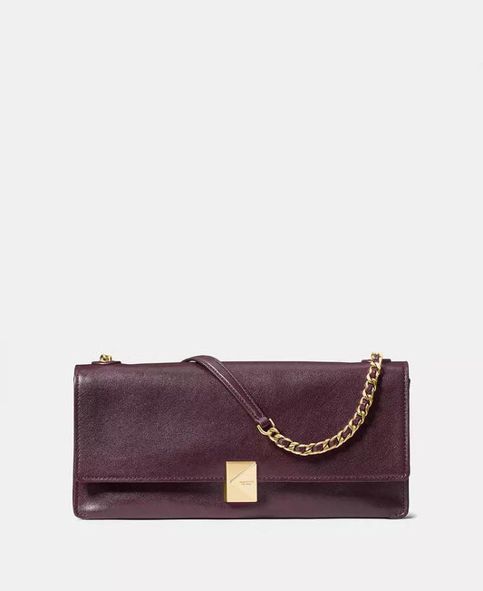 Deco Fine Grain Leather Soft Shoulder Bag