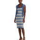 Striped Cotton-Blend Tank Dress