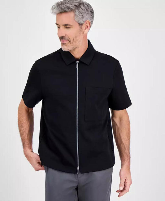 Men's Double-Knit Zip Sweatshirt