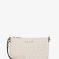 Jet Set Small Signature Logo Convertible Wristlet