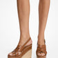 Nora Leather Wedge Sandal
