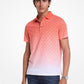 Ombré Signature Logo Cotton Polo Shirt