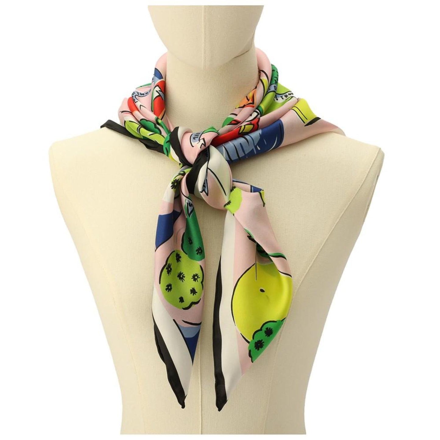 Women's KS Mini Golf Silk Square Scarf