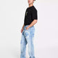 Men's Nate Signature-Detail Baggy Jeans